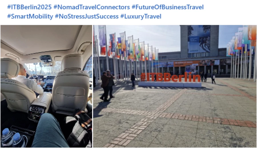 Source: LinkedIn Public Post - ITB Berlin 2025 Luxury Travel Experience Source: LinkedIn Public Post - ITB Berlin 2025 Luxury Travel Experience