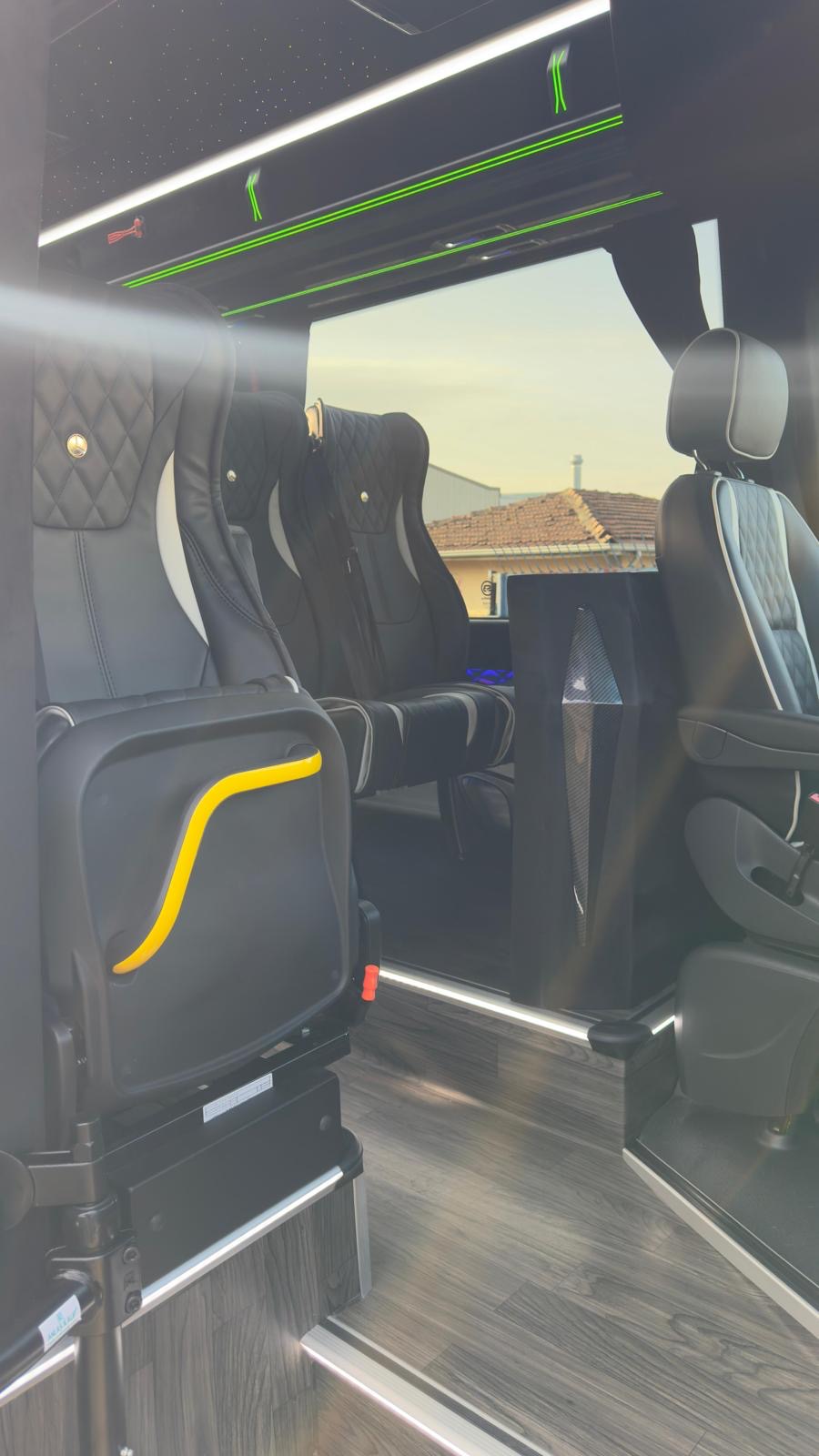 Sprinter VIP interior luxury seats