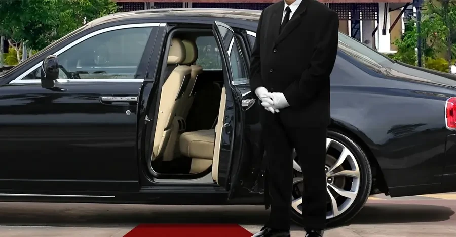 VIP Chauffeur Service with Red Carpet Experience